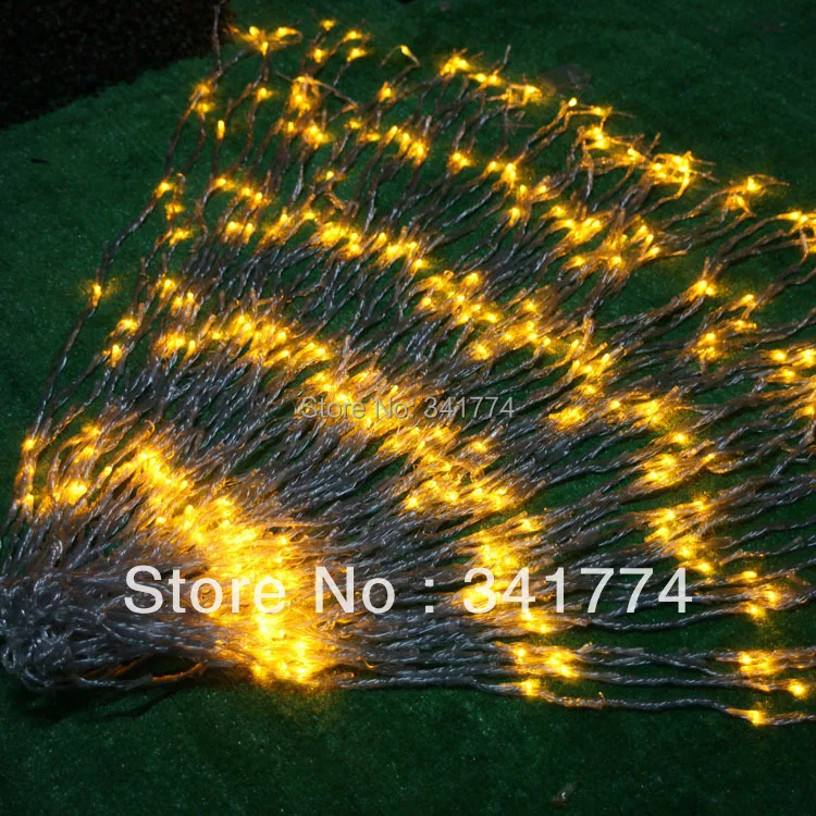 6*1 5 м водопад лампы светодио дный гирлянды светодиодные свет Сад Рождество