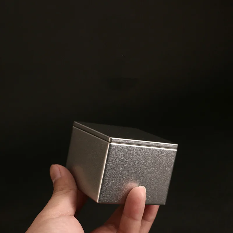 Однотонные маленькие железные коробки 12 шт./лот Мини жестяная коробка для конфет