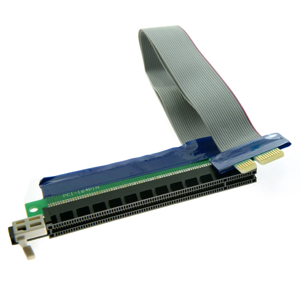 

Jimier Chenyang PCI-E Express 1x to 16x Extension Flex Cable Extender Converter Riser Card Adapter 20cm
