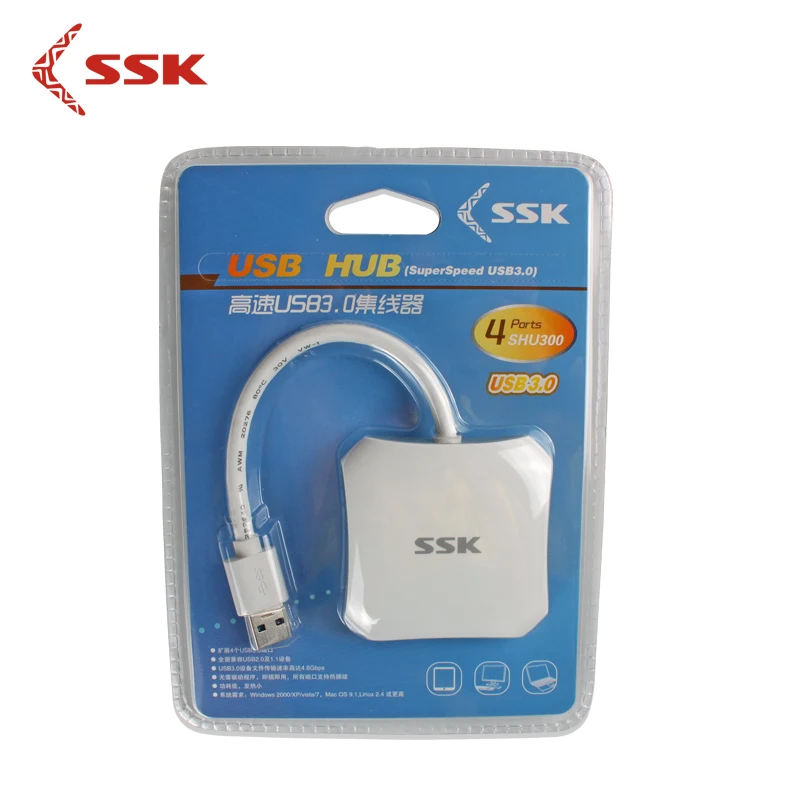 Прямые продажи, горячая распродажа, Usb 2,0 A, четыре порта, Usb3.0 концентратор, деконсентратор, ноутбук, конвертер, удлинитель Shu300