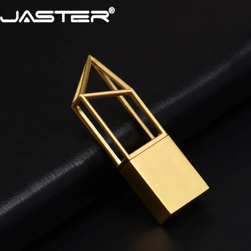 Металлический флеш накопитель JASTER 16 ГБ 8 4 64 32 ГБ|USB флэш-накопители| |