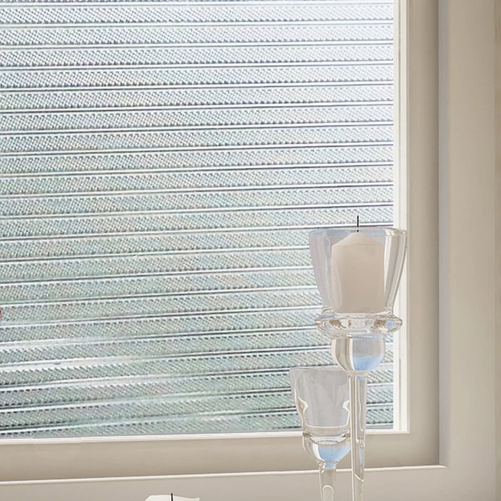 2D без клея статические декоративные конфиденциальности оконные пленки для