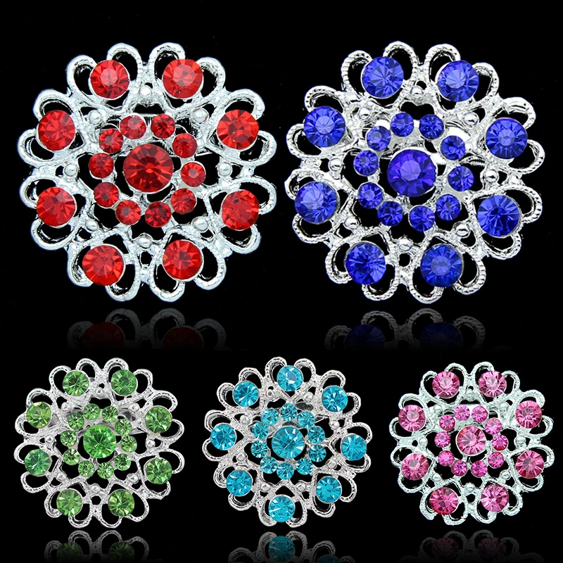 Броши для свадьбы Bijoux Свадебные Модные Винтажные Женские Брошь со стразами