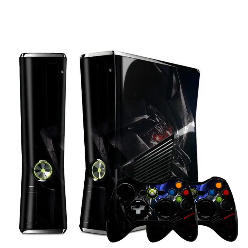 Воин Джокер пользовательский человек виниловая консоль чехол для microsoft xbox 360 тонкий кожи наклейки контроллер защитный для xbox 360 S - Цвет: 02