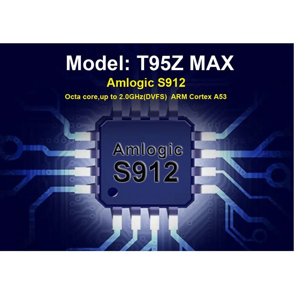 Vorke T95Z Max Android 7 1 Amlogic S912 2 GB/16 GB 3 GB/32 4 K ТВ коробка 4G/5G Dual Band WI-FI Gigabit LAN Bluetooth
