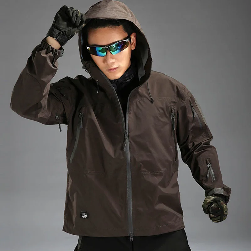 Куртка TAD Мужская тактическая уличная Водонепроницаемая камуфляжная армейская