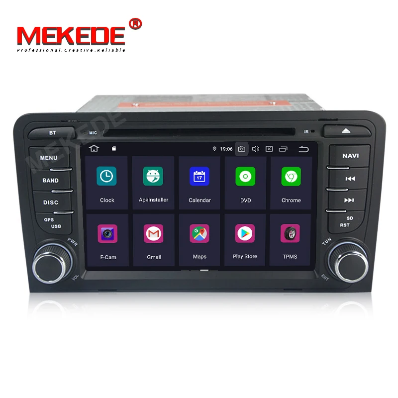IPS + DSP! Mekede PX30 android 9 0 автомобильный мультимедийный плеер для Audi A3 S3 2003 2011