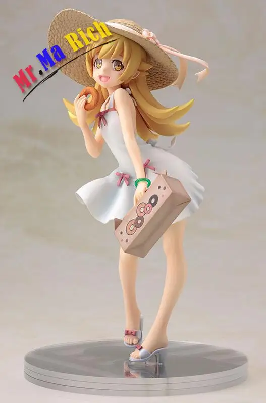 Monogatari Nisemonogatari Oshino Shinobu 1/8 Масштаб фигурки ПВХ Brinquedos Коллекция Фигурки игрушки для
