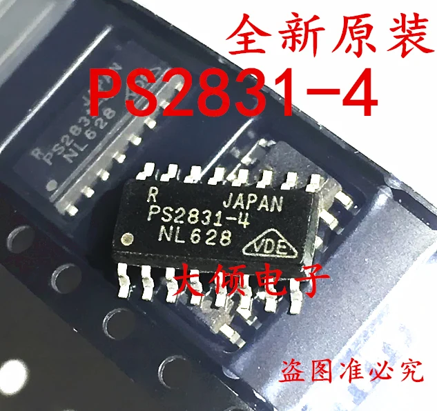 PS2831-4 оптрон SMD SOP16 оптический изолятор анод Фирменная новинка оригинальный |