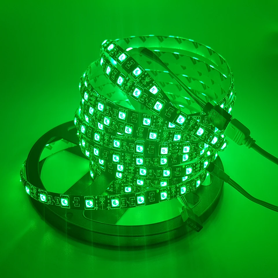 LINYEE 5050 SMD RGB Светодиодные ленты 60 светодиодный/m 5 м/лот DC 12 В Водонепроницаемый гибкий свет с 44key удаленного контроллер 12 В 5A