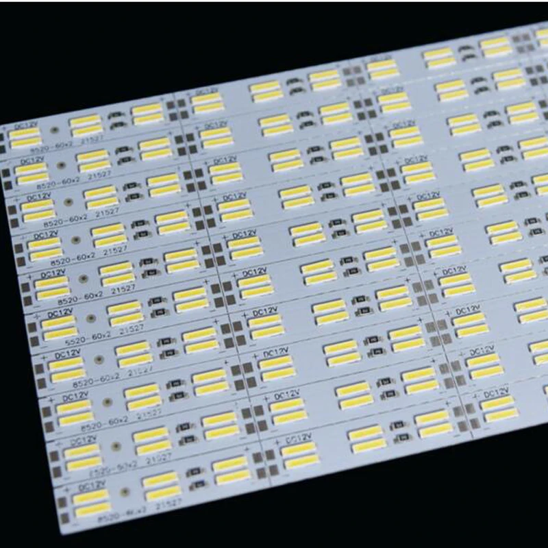 Fanlive 100 шт * см высокий яркий двухрядный 8520 DC 12V 120 светодиодный S SMD 35 Вт/м