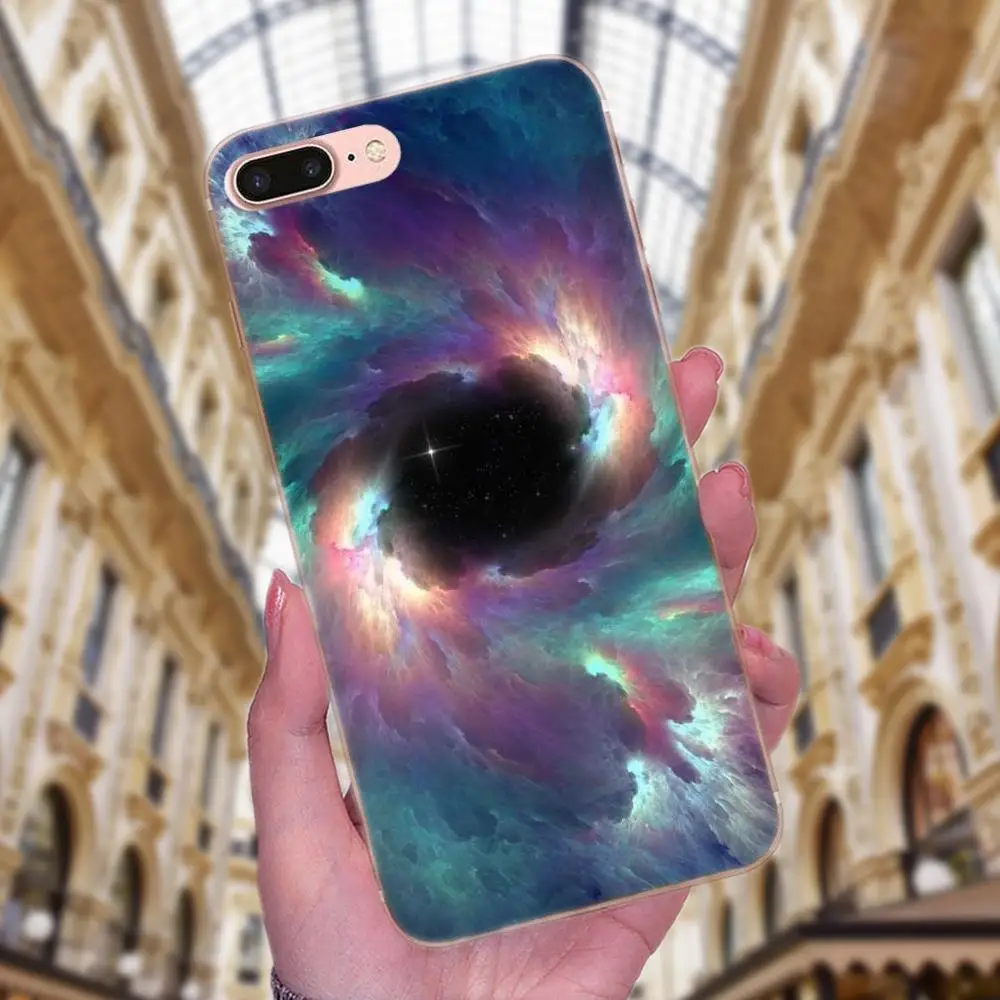Чехол с черными отверстиями для Apple iPhone X XS Max XR 4 4S 5 5C 5S SE 6 6S 7 8 Plus аксессуары