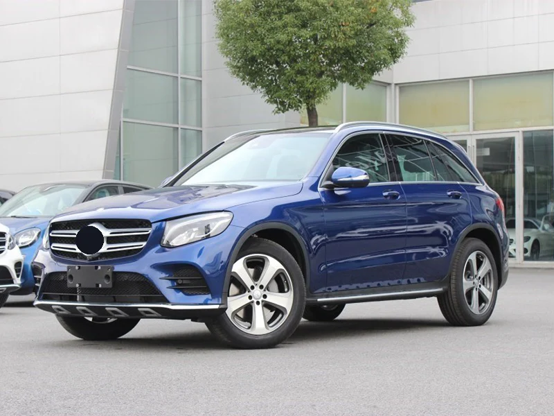Автомобильный Стайлинг для Mercedes Benz класса GLC X253 головная накладка на Противотуманные фары планки авто огни Чехлы наклейки украшения отделка Аксессуары