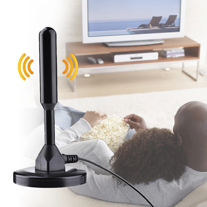 T Gtexnik ТВ антенна цифровая HD 200 Миля Диапазон Skywire Крытый 1080P 4K 16ft коаксиальный