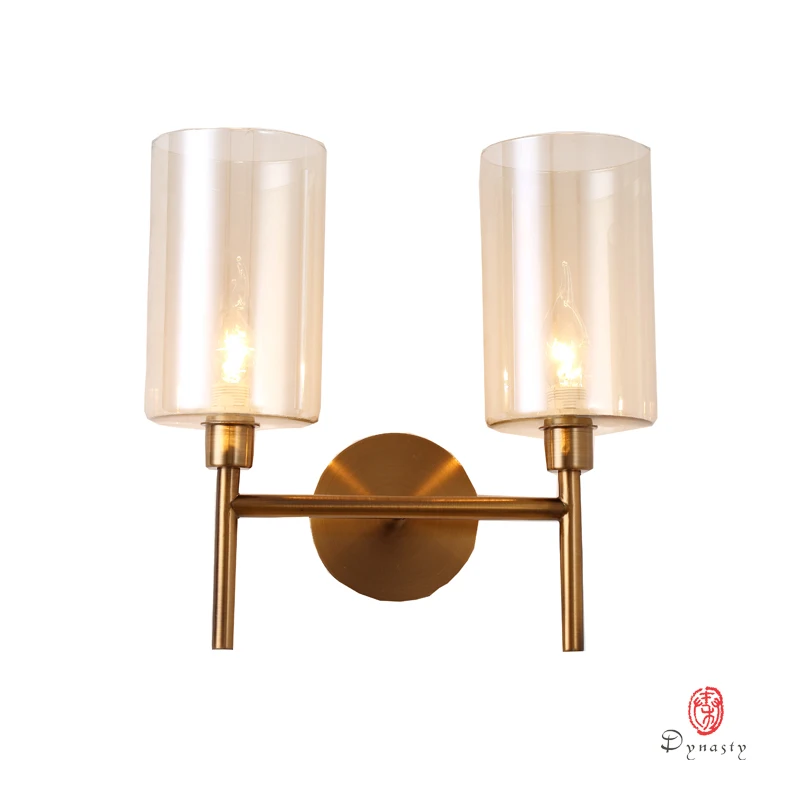 Классическая латунная настенная лампа в европейском стиле декоративные