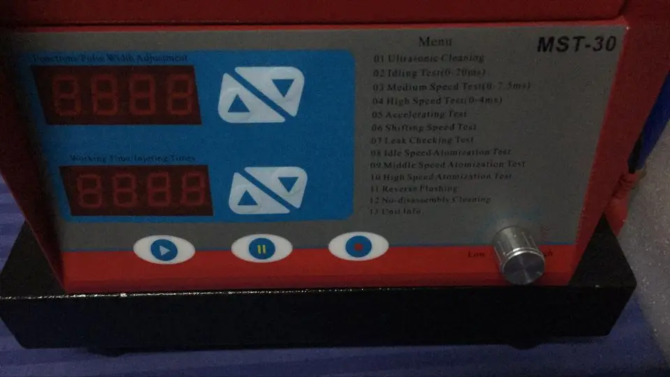 Ультразвуковой Тестер топливного инжектора и очиститель MST 30 добавьте