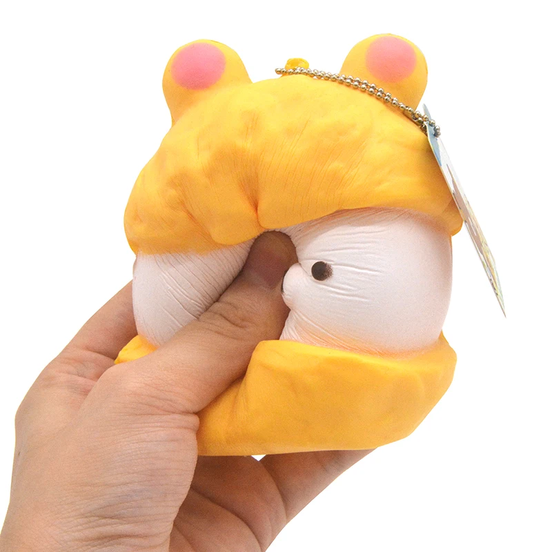 20 шт./лот Kawaii Джамбо колпачок Rilakkuma сжимаемая Кукла мультфильм хлеб ароматическая