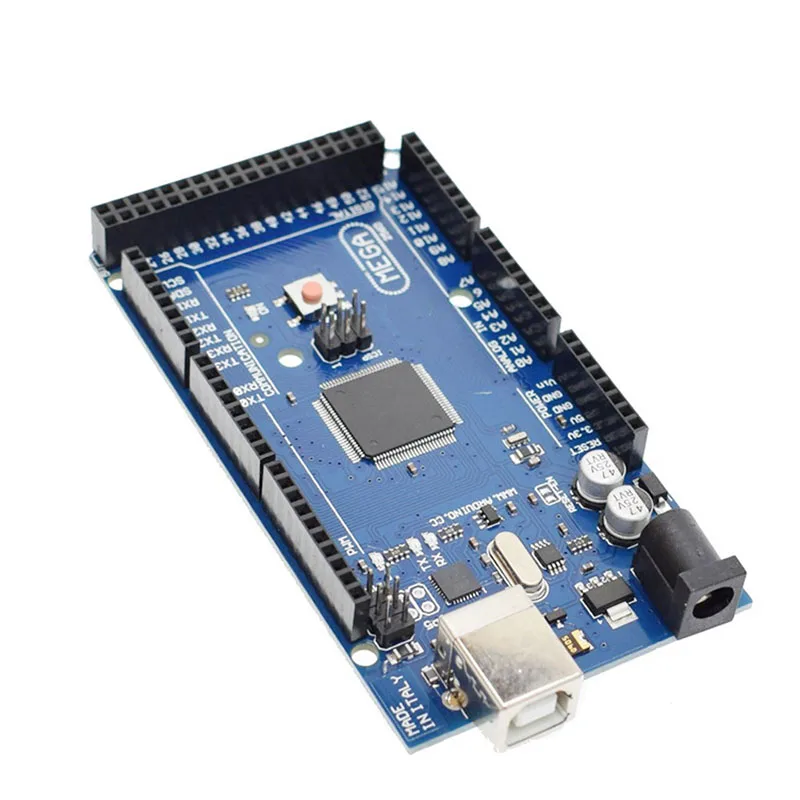 Плата Aokin Mega 2560 R3 с USB кабелем для Arduino UNO MEGA2560 MEGA ATmega2560 16AU CH340G AVR|Детали и аксессуары