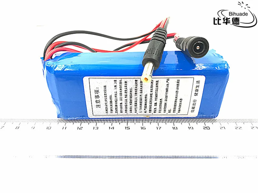 12V 3000mah lithium battery Rechargeable DC polymer batteria For monitor motor LED light outdoor spare Battery | Электроника