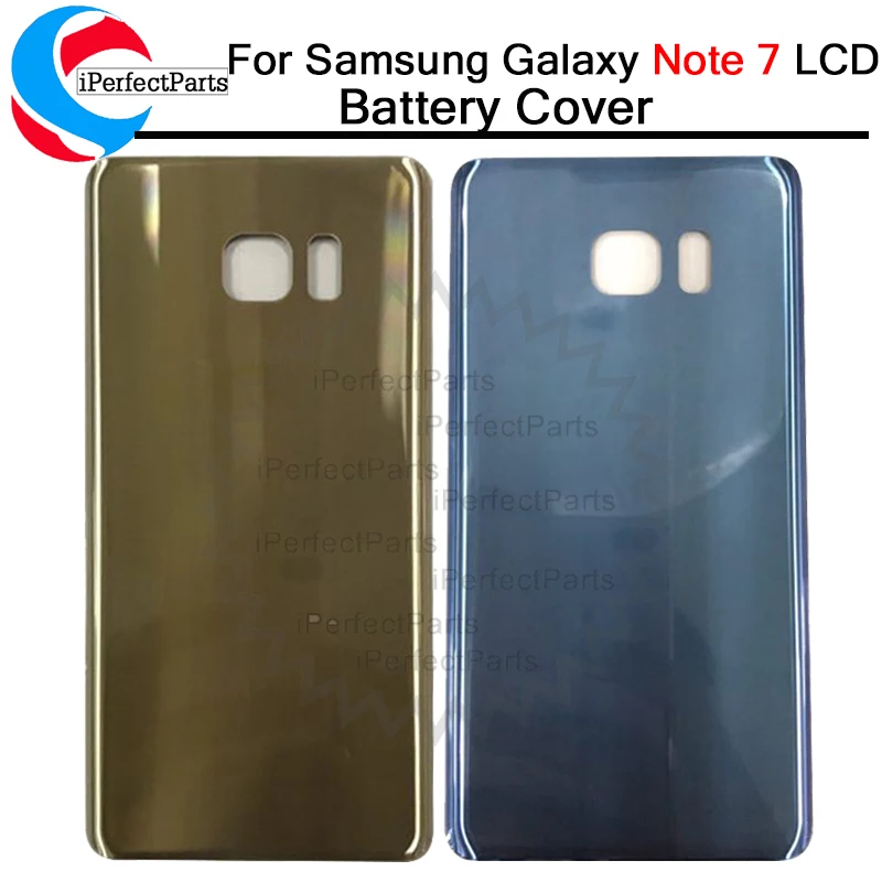 Задняя крышка батареи для Samsung Galaxy Note7 note FE 7 N930 N930F N935 задняя корпуса стеклянная