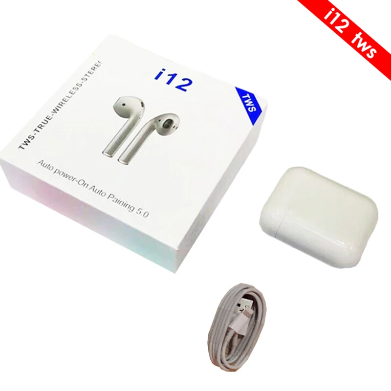Беспроводные наушники MOUSEMI Bluetooth-наушники Hi-Fi для бега стереонаушники TWS i12