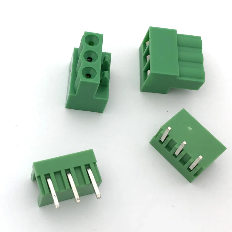 Terminal plug type 300V 10A ht5.08 5.08mm pitch connector pcb screw terminal blocks | Строительство и ремонт