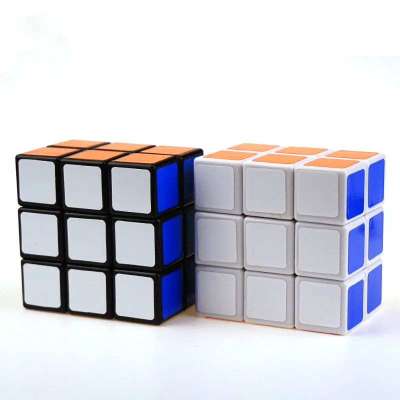 Cubo mágico de velocidad para niños, rompecabezas de 2x3x3, 233, color blanco y negro, juguete y regalo para niños
