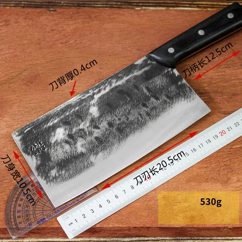 Кузнечный традиционный специальный нож для шеф-повара ручной работы в китайском