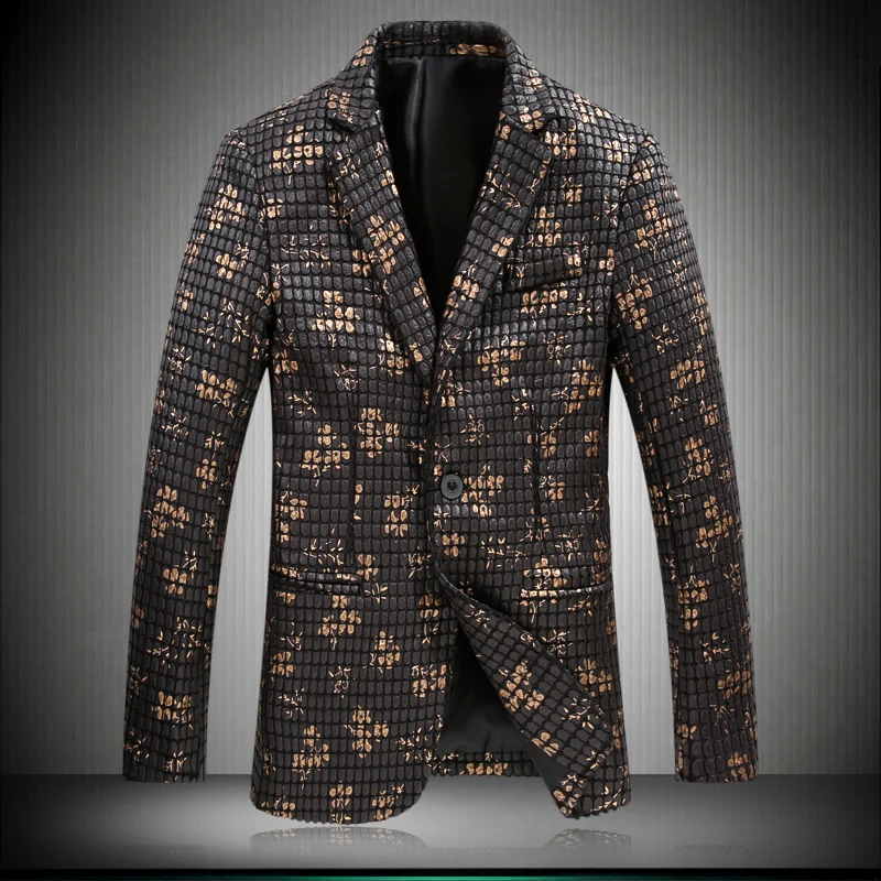 2017 весенние мужские модные костюмы для отдыха на одной пуговице