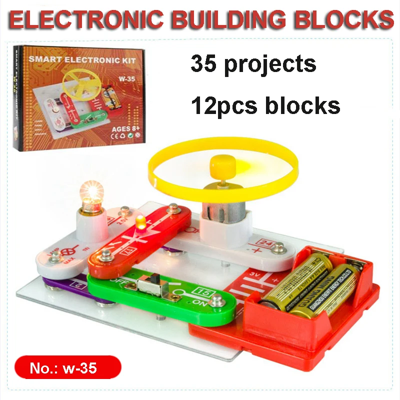 Новый Technic детский набор блоков электроники переключатель схемы обнаружения