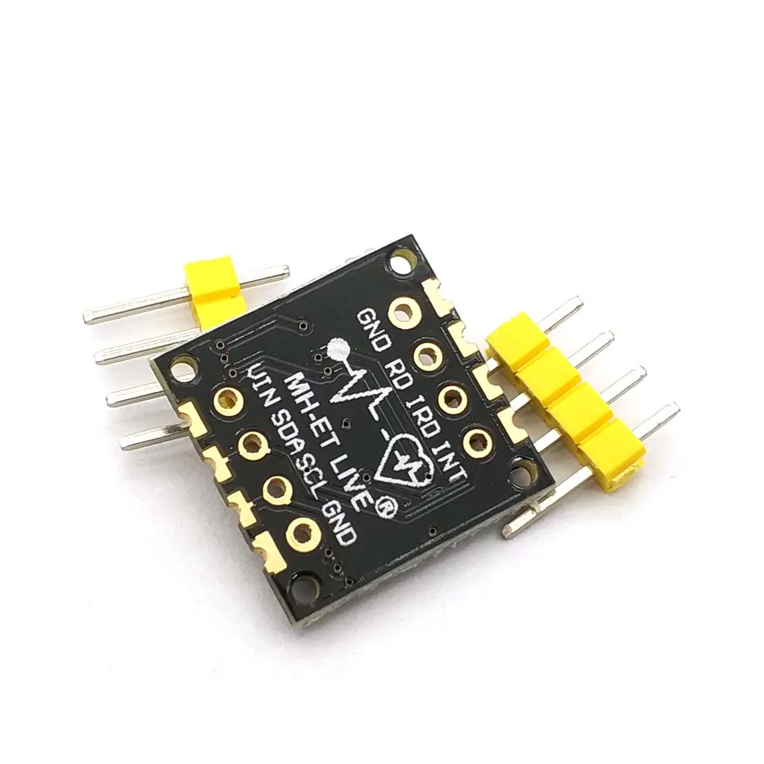 MH-ET LIVE MAX30100 Heart Rate Oximetry Sensor Module Breakout Ultra-Low Power Consumption For Uno | Электроника