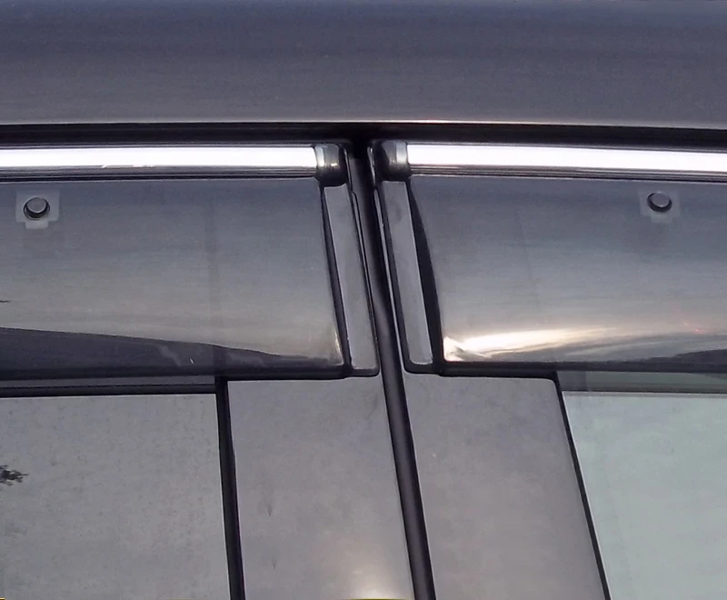 4 шт. пластиковые козырьки от дождя и солнца для Lexus RX 350 2010 2011 2012 2013 2014 2015|Навесы