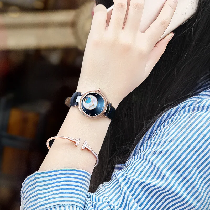 Роскошные брендовые автоматические механические часы SOLLEN женские