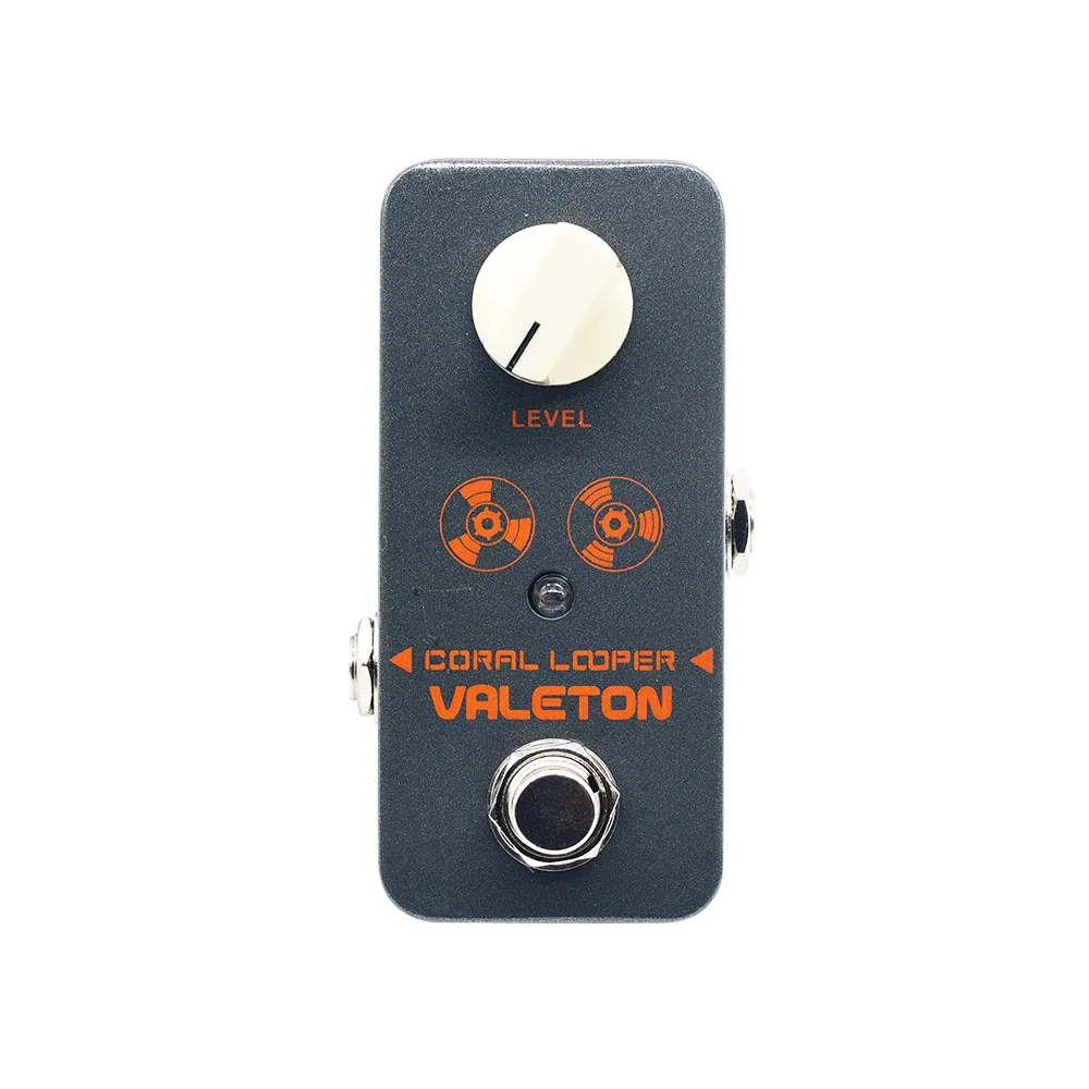 Valeton Coral Series Looper бас гитара педаль эффектов неограниченное количество