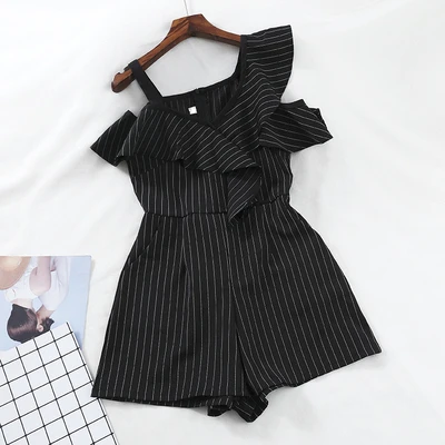 Женский шифоновый комбинезон с широкими штанинами повседневный Свободный