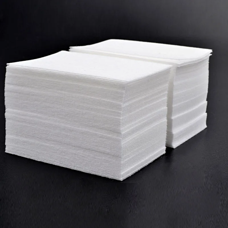 Салфетки хлопковые для ногтей полотенца безворсовые салфетки удаления геля