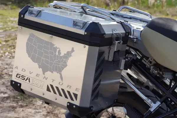 Светоотражающая переводная картинка для мотоцикла GSA Adventure R1200 чехол Touratech Top|decal