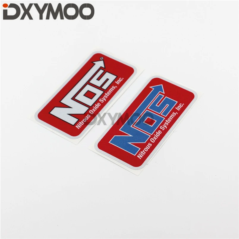 2 шт. Предупреждение NOS Закись азота Системы мотоцикл велосипед наклейки