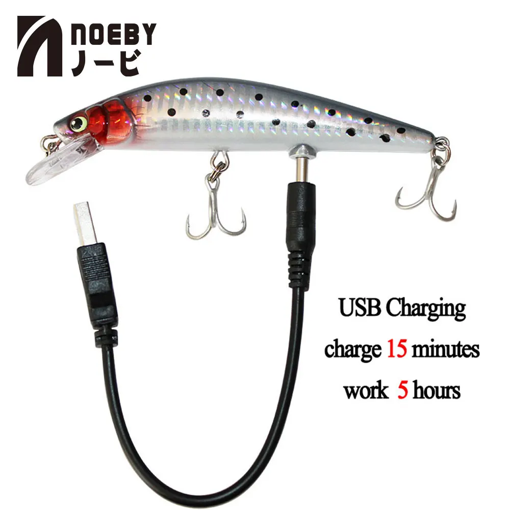 1 шт. зарядки приманки USB Перезаряжаемые мигающий светодиодный светильник