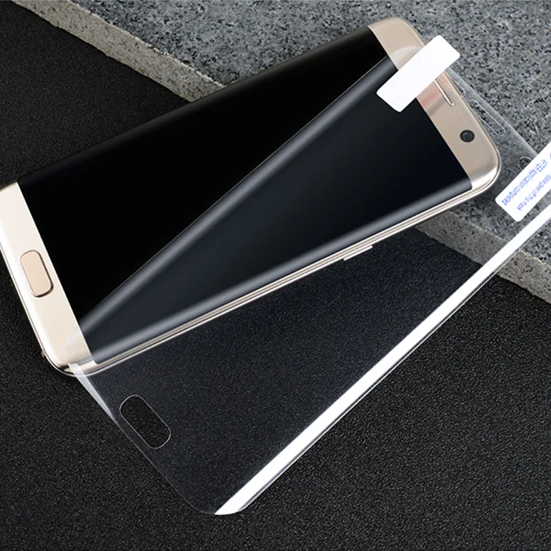 SemgCeKen полная 3d изогнутая Защитная пленка для экрана samsung galaxy s7 s 7 s7edge edge Прозрачная