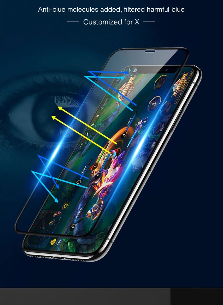 H& A Защитное стекло для iPhone X XS Max XR закаленное защитное стекло для экрана 0,25 мм 6D изогнутое стекло XR XS Max пленка