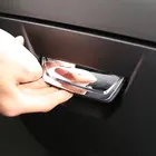 Авто стиль Jameo коробка для хранения крышки перчаточного ящика ручка отделка наклейка для Ford Focus 3 4 MK3 MK4 2013-2018 LHD аксессуары