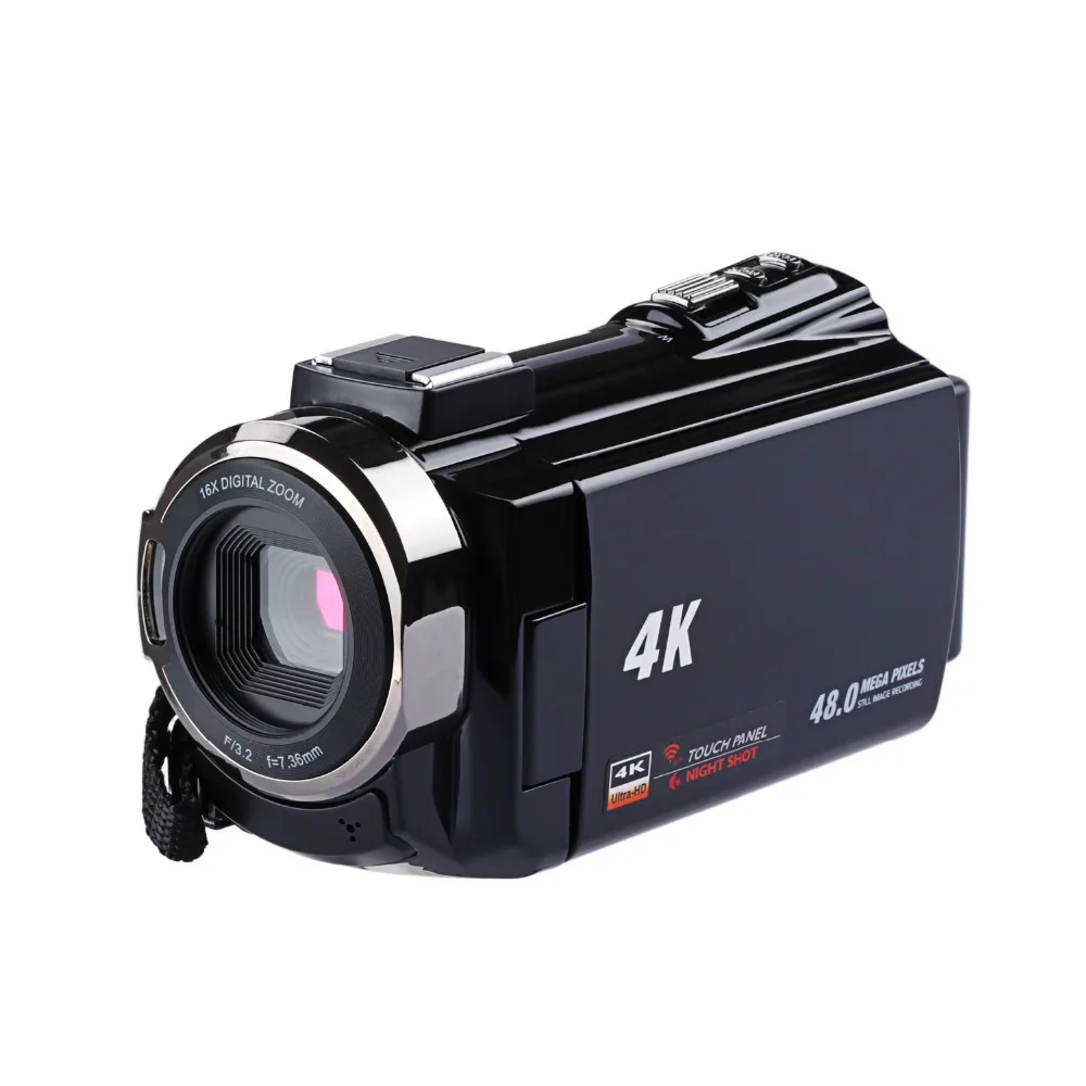 4K Цифровая видеокамера WIFI 1080P камера ночного видения анти встряхивание с горячим