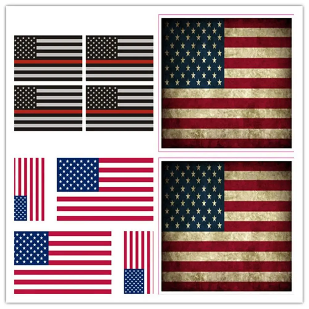 2 шт. эмблема американского флага США значок для стайлинга автомобиля наклейка Jeep