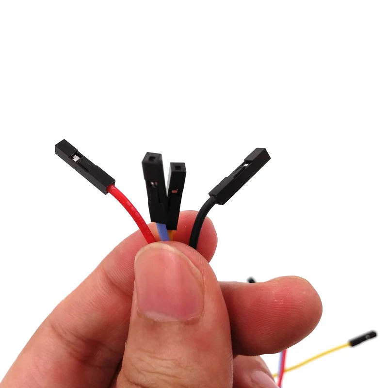 40 шт./лот кабель Dupont 20 см мягкий силиконовый провод 24AWG 1 контактный переходник