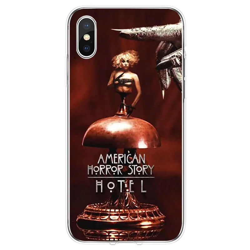 ТВ American Horror Story крышки Чехлы для мобильного телефона из мягкого силикона чехол для iPhone 6 6 S plus 7 8 плюс 5 5S 5C SE для iPhone X XS XR XS Max