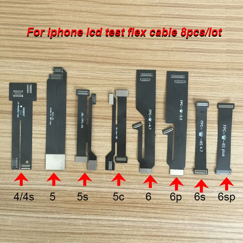 Гибкий кабель для iPhone 4 измеритель диаметра экрана с ЖК дисплеем|flex cable|test flexlcd
