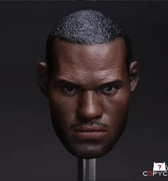 1/6 Head Sculpt For LeBrown James Copycat Rage Ver. With Band | Игрушки и хобби