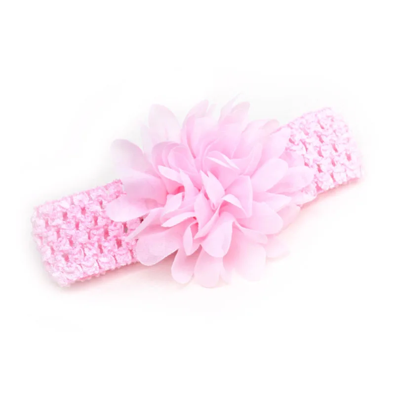 2 шт./лот детские вязаные эластичные резинки головная повязка для новорожденных