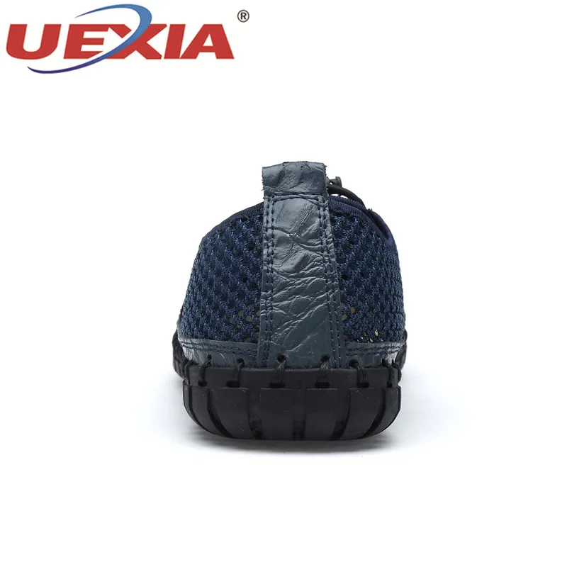 UEXIA 2018 Для мужчин повседневная обувь дышащие туфли на шнуровке прогулочная